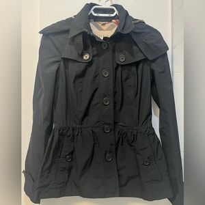 Burberry short trench coat size uk 8/ size us 6